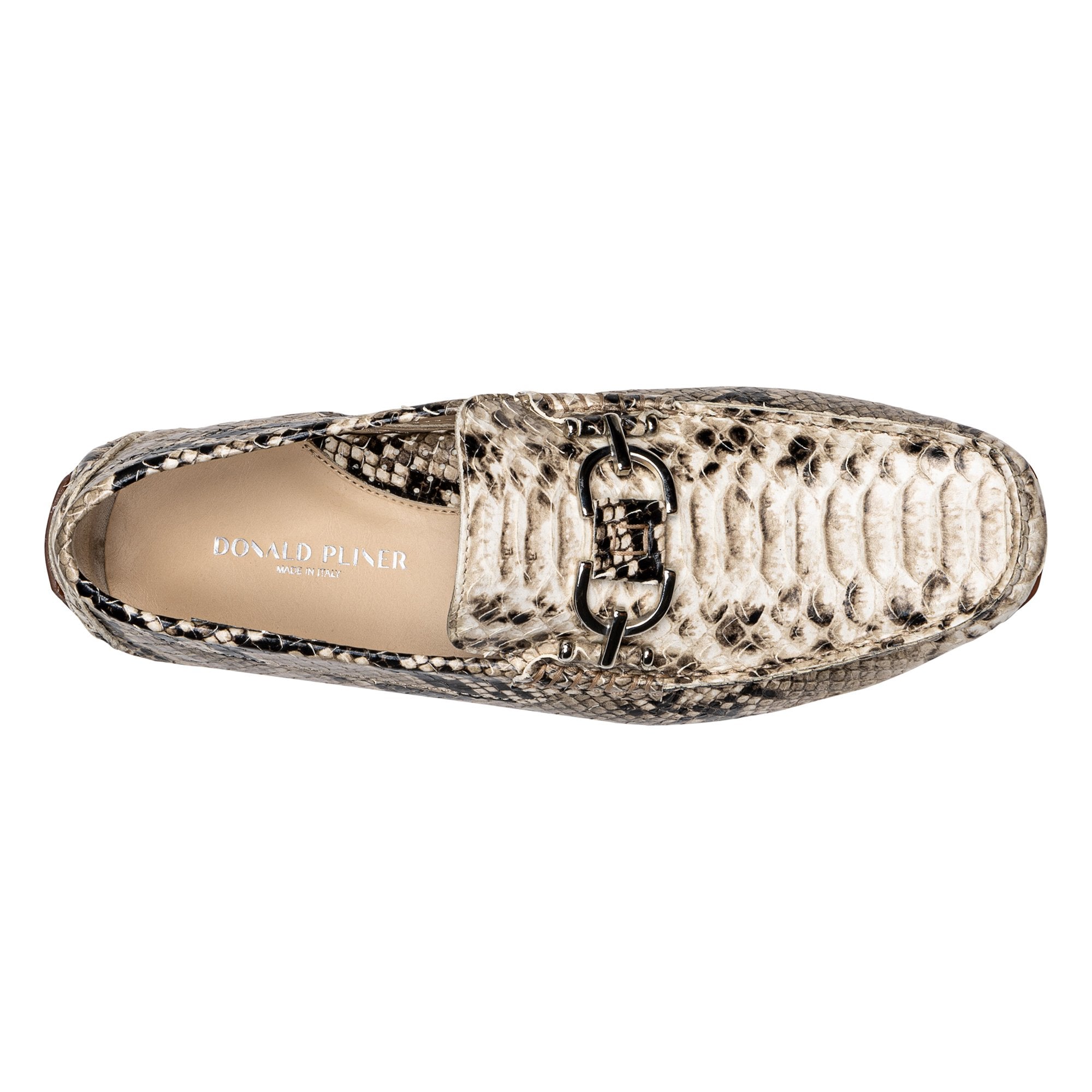 DACIO DRIVER | Donald Pliner Men Shoes Sand Snake Print