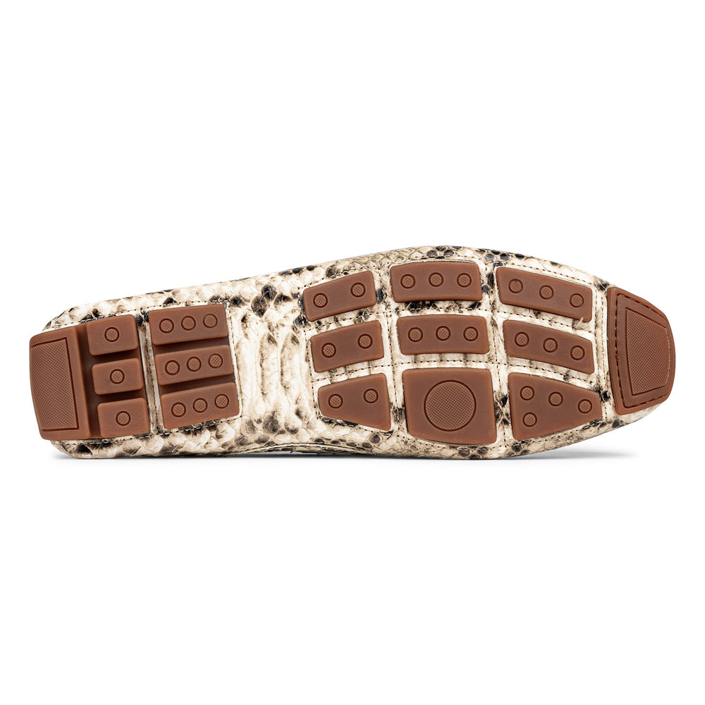 DACIO DRIVER | Donald Pliner Men Shoes Sand Snake Print