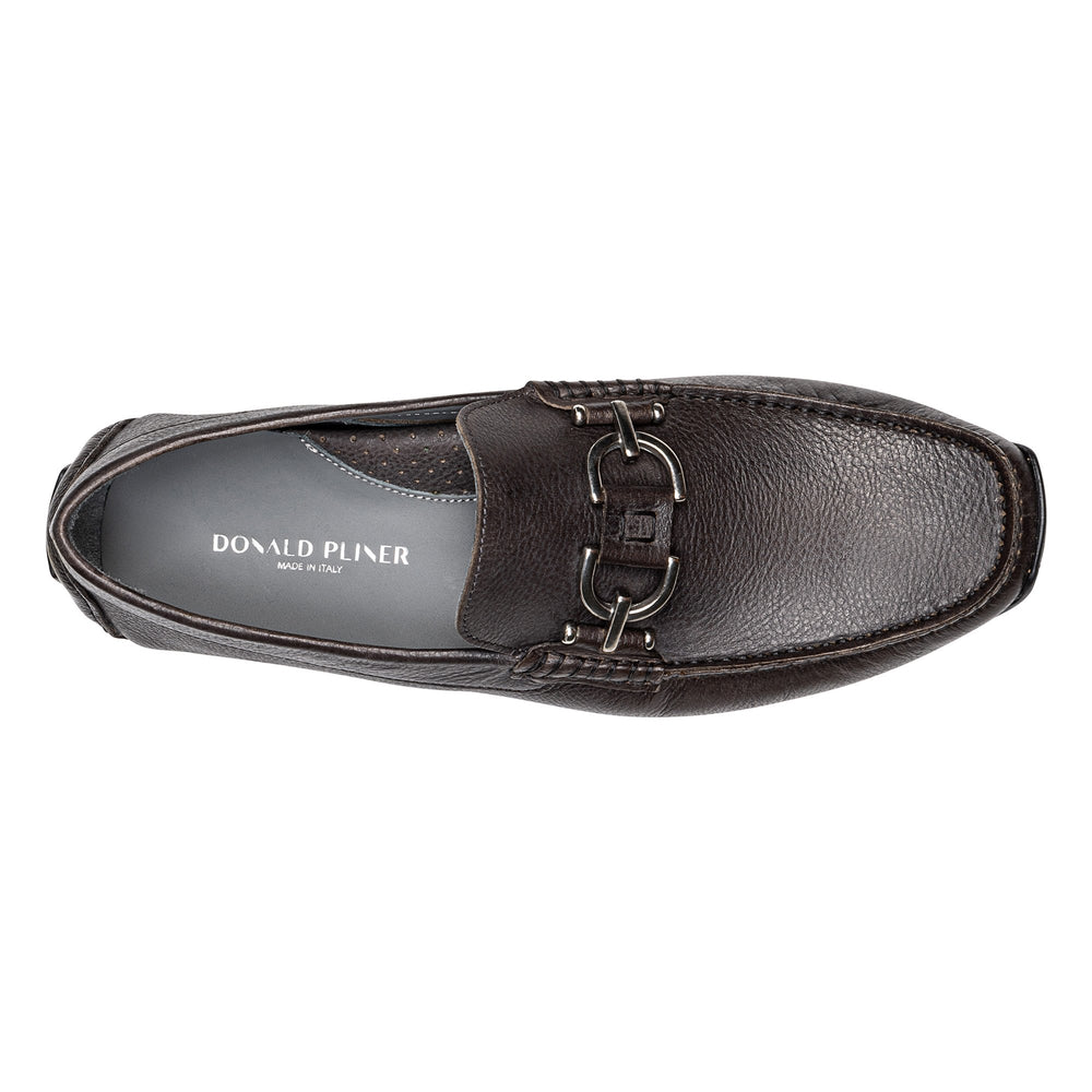 DACIO DRIVER | Donald Pliner Men Shoes Grey Leather