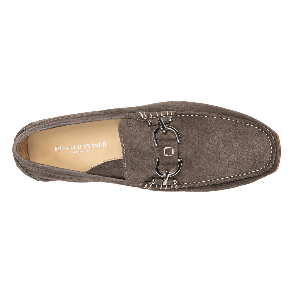 DACIO DRIVER | Donald Pliner Men Shoes Taupe Suede