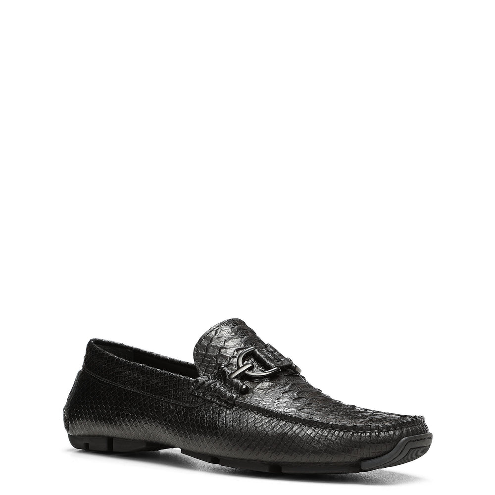 DACIO DRIVER | Donald Pliner Men Shoes Black Snake