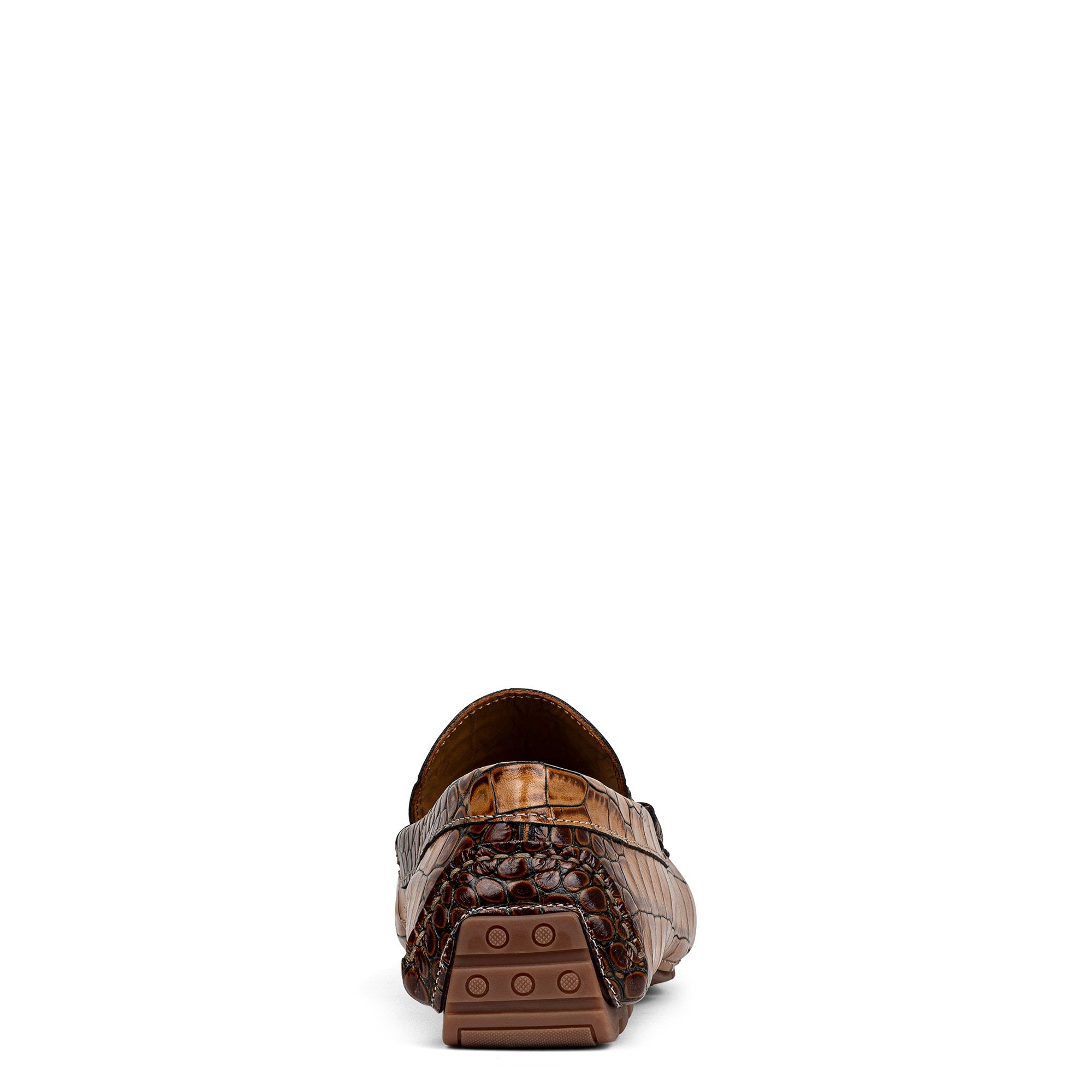 DACIO DRIVER | Donald Pliner Men Shoes Cognac Croco