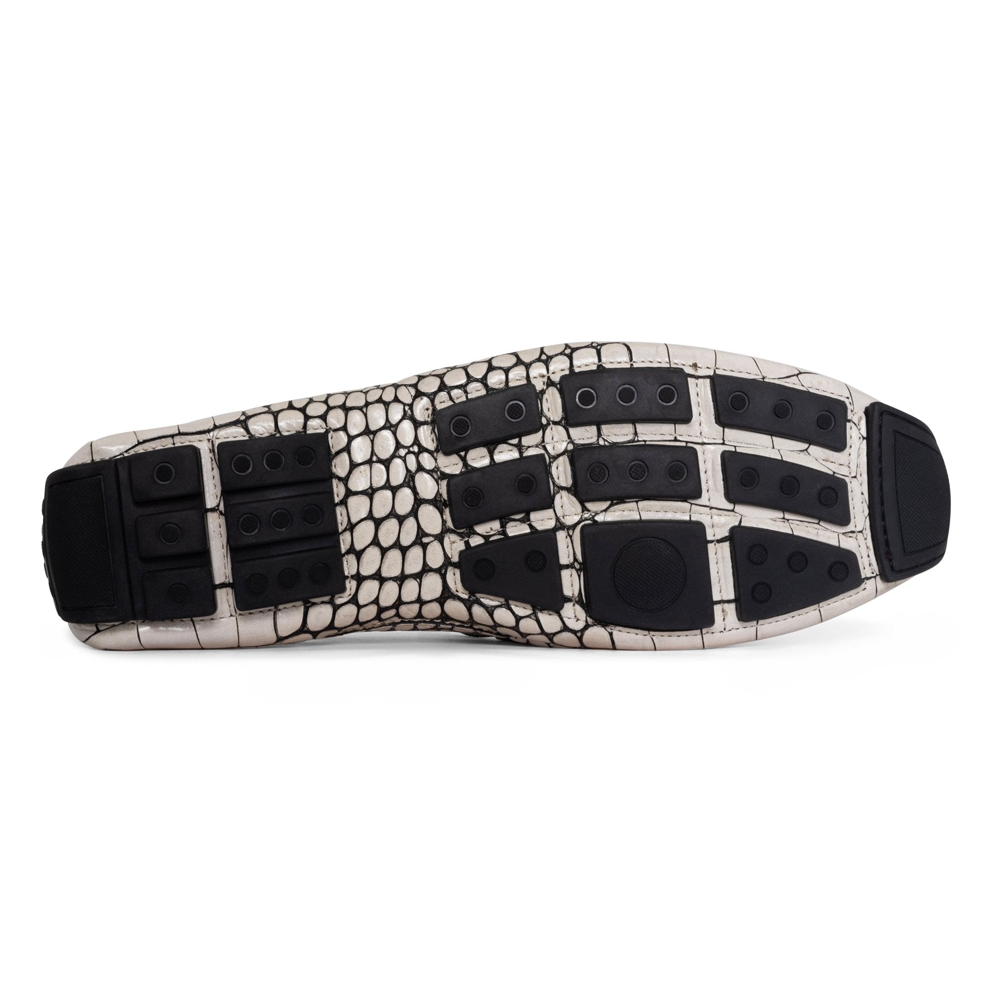 DACIO DRIVER | Donald Pliner Men Shoes Grey Croco