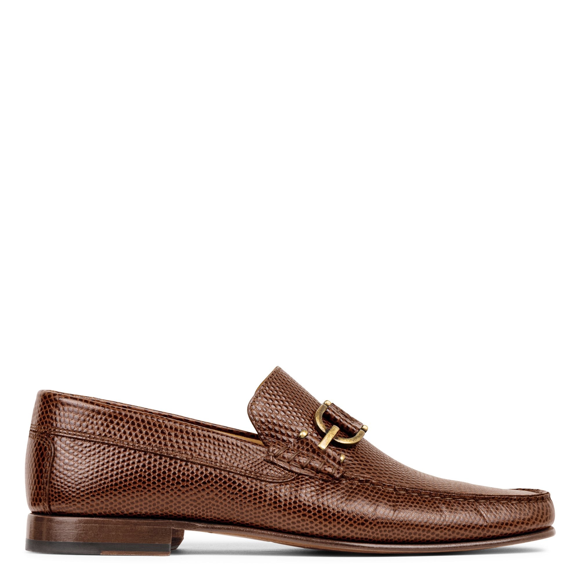 DACIO | Donald Pliner Men Shoes Whiskey Lizard Print