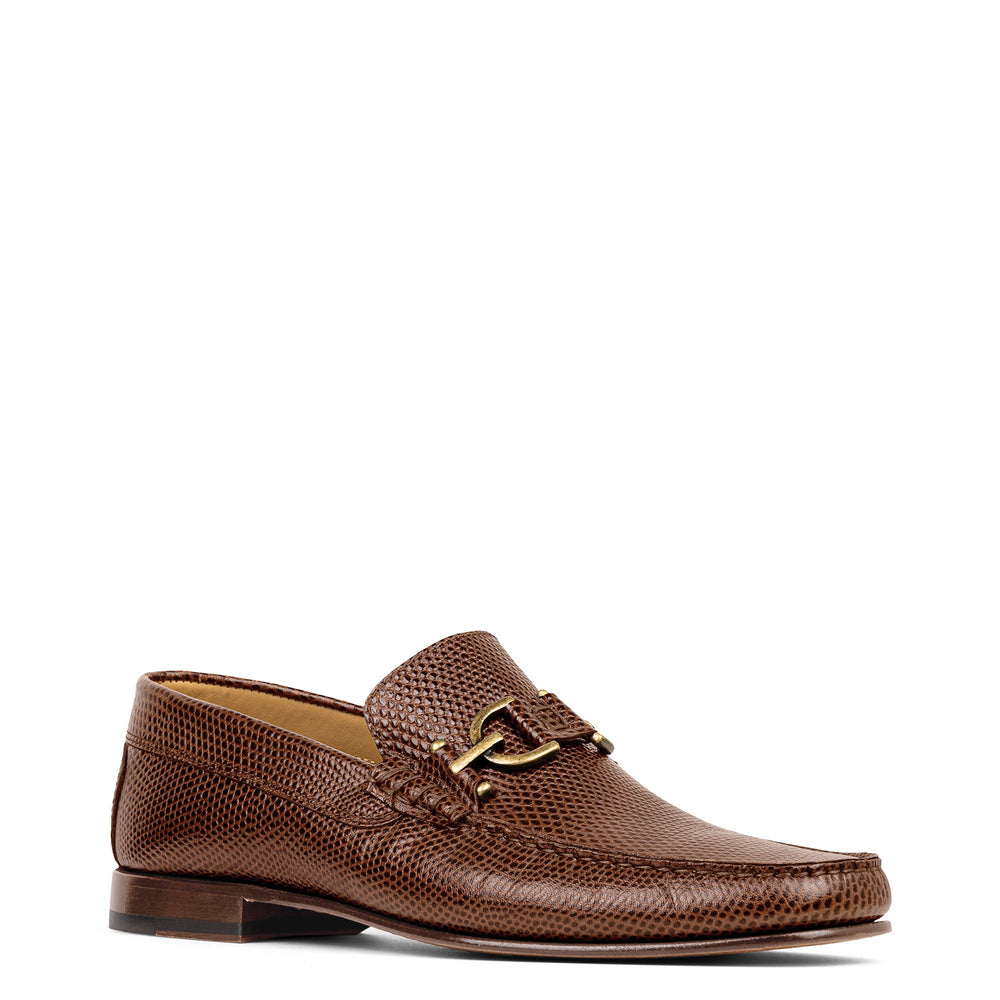 DACIO | Donald Pliner Men Shoes Whiskey Lizard Print