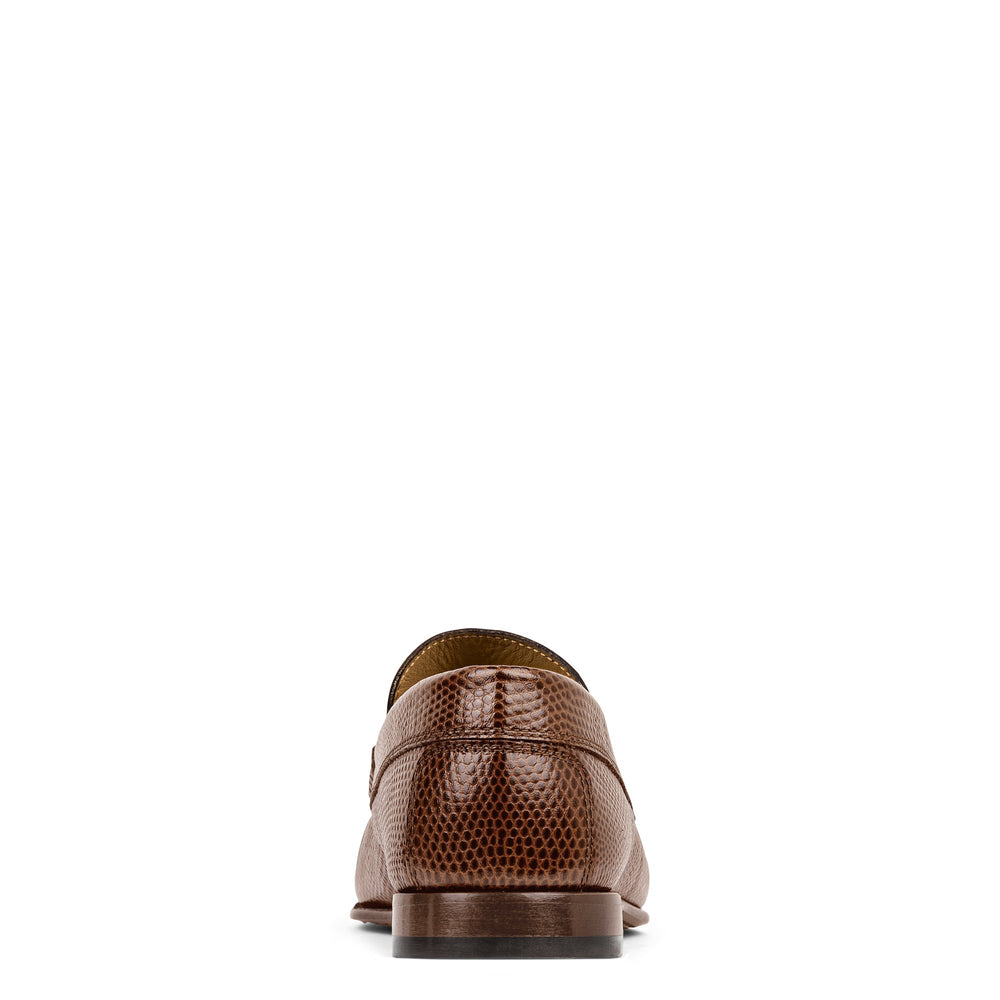DACIO | Donald Pliner Men Shoes Whiskey Lizard Print