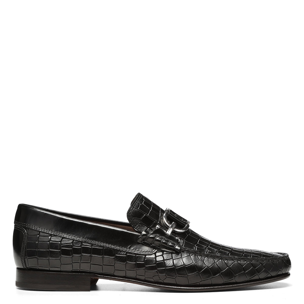 DACIO | Donald Pliner Men Shoes Black Croco