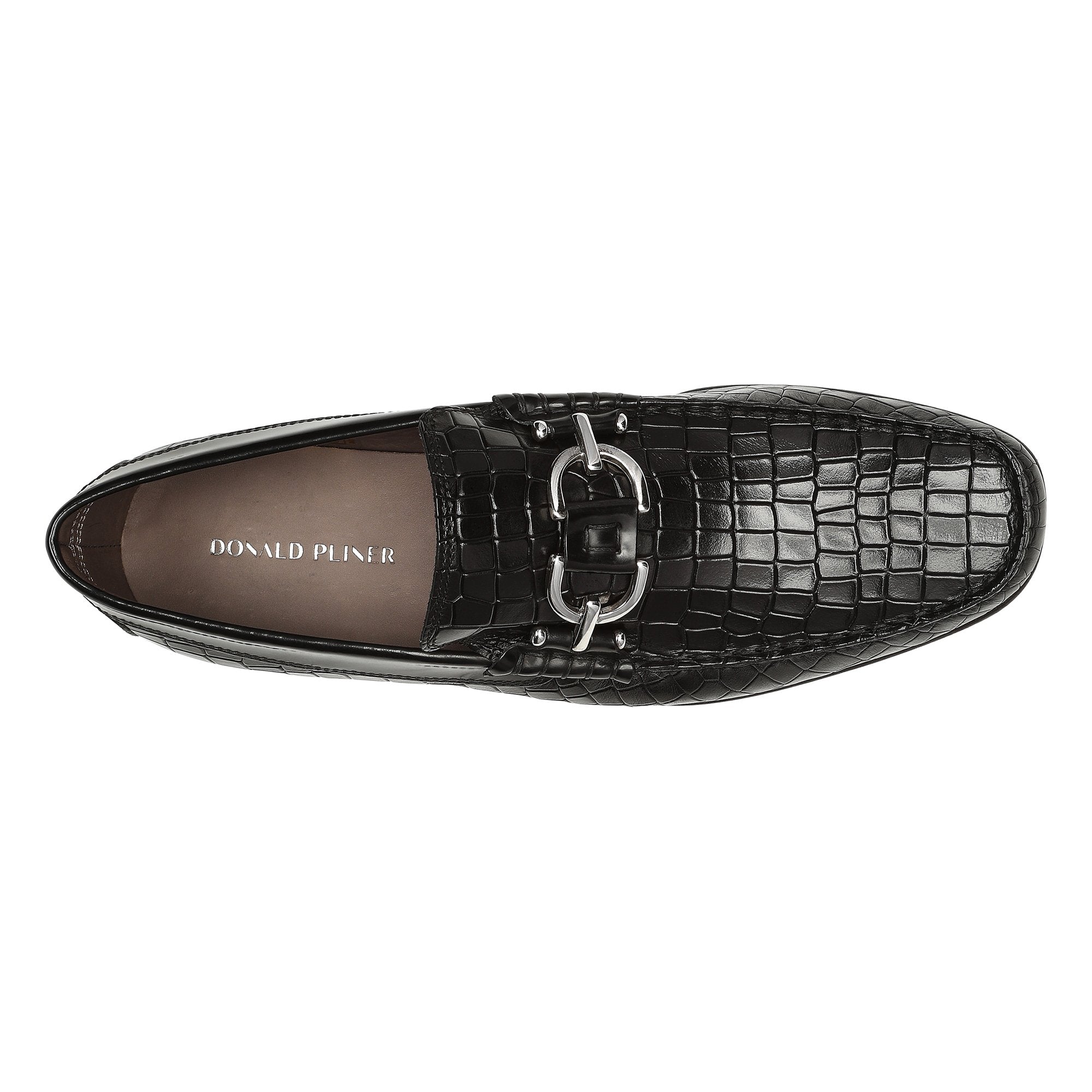 DACIO | Donald Pliner Men Shoes Black Croco