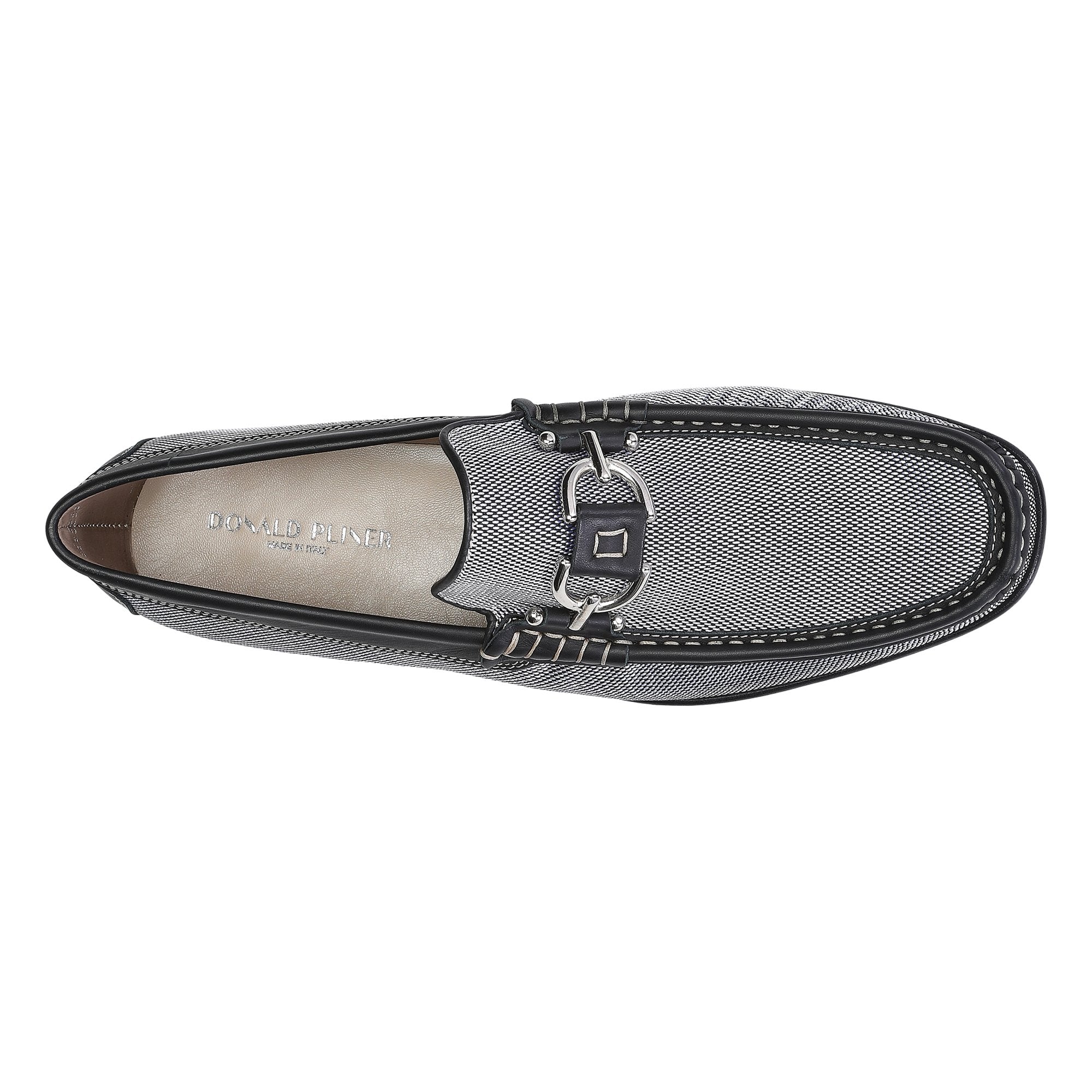 DACIO | Donald Pliner Men Shoes Pewter/Black