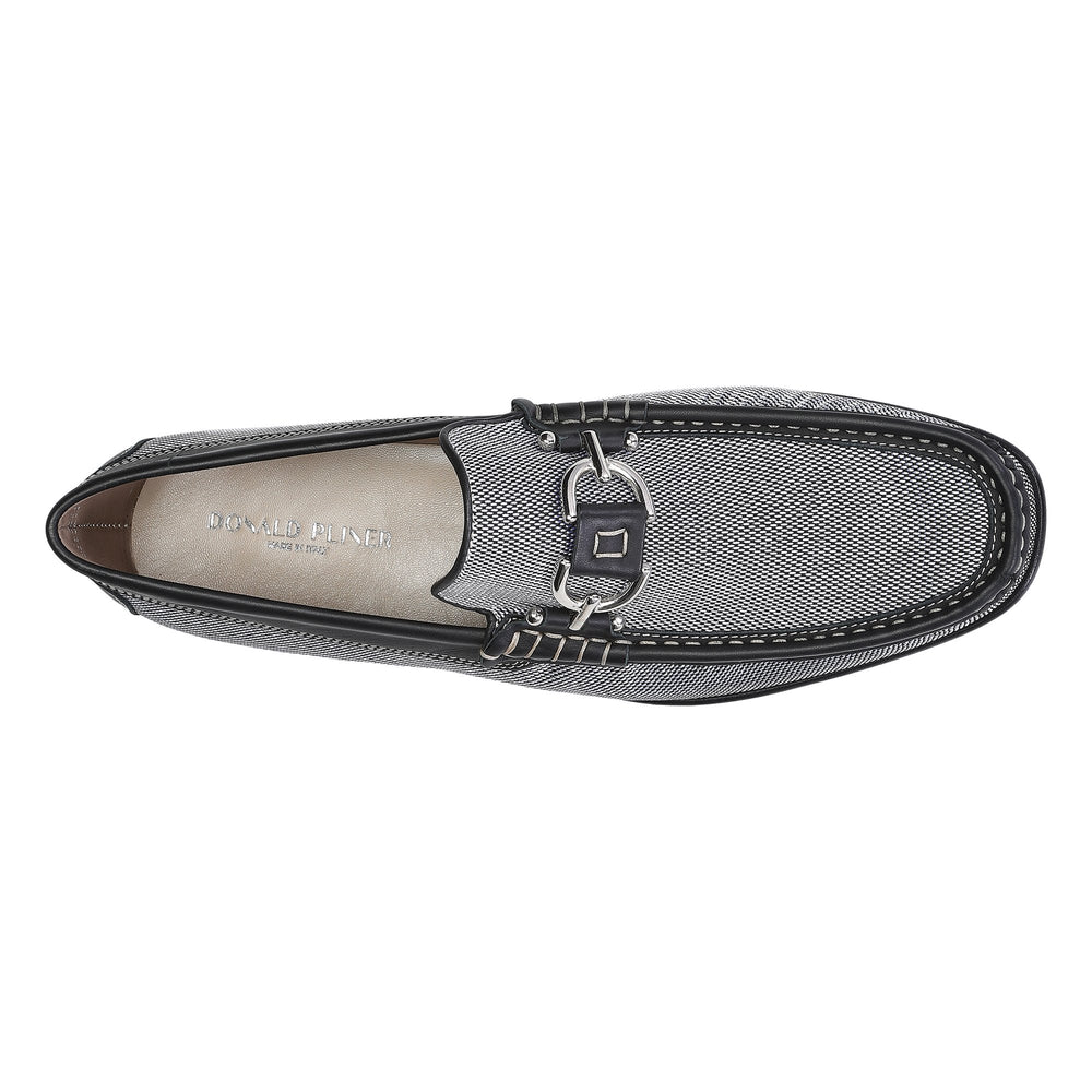 DACIO | Donald Pliner Men Shoes Pewter/Black