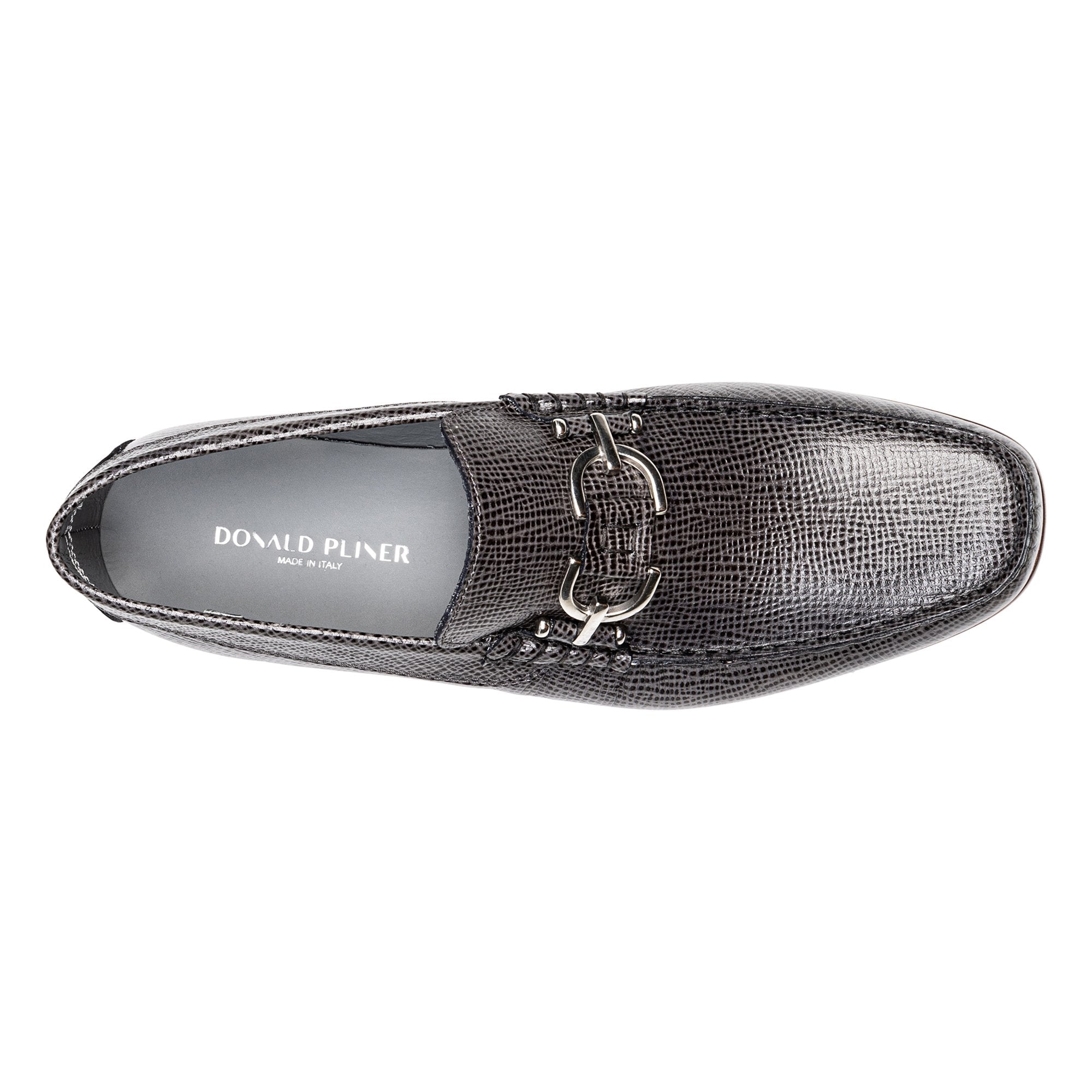 DACIO | Donald Pliner Men Shoes Grey Lizard Print