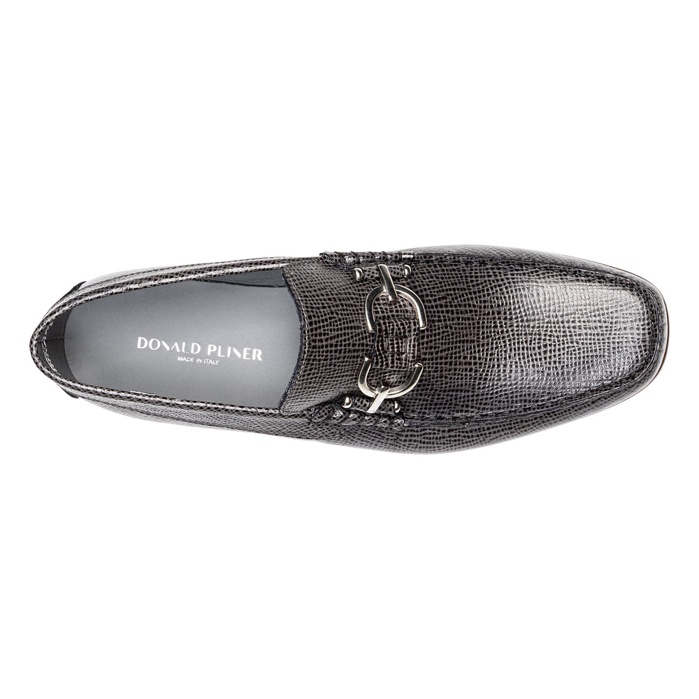 DACIO | Donald Pliner Men Shoes Grey Lizard Print