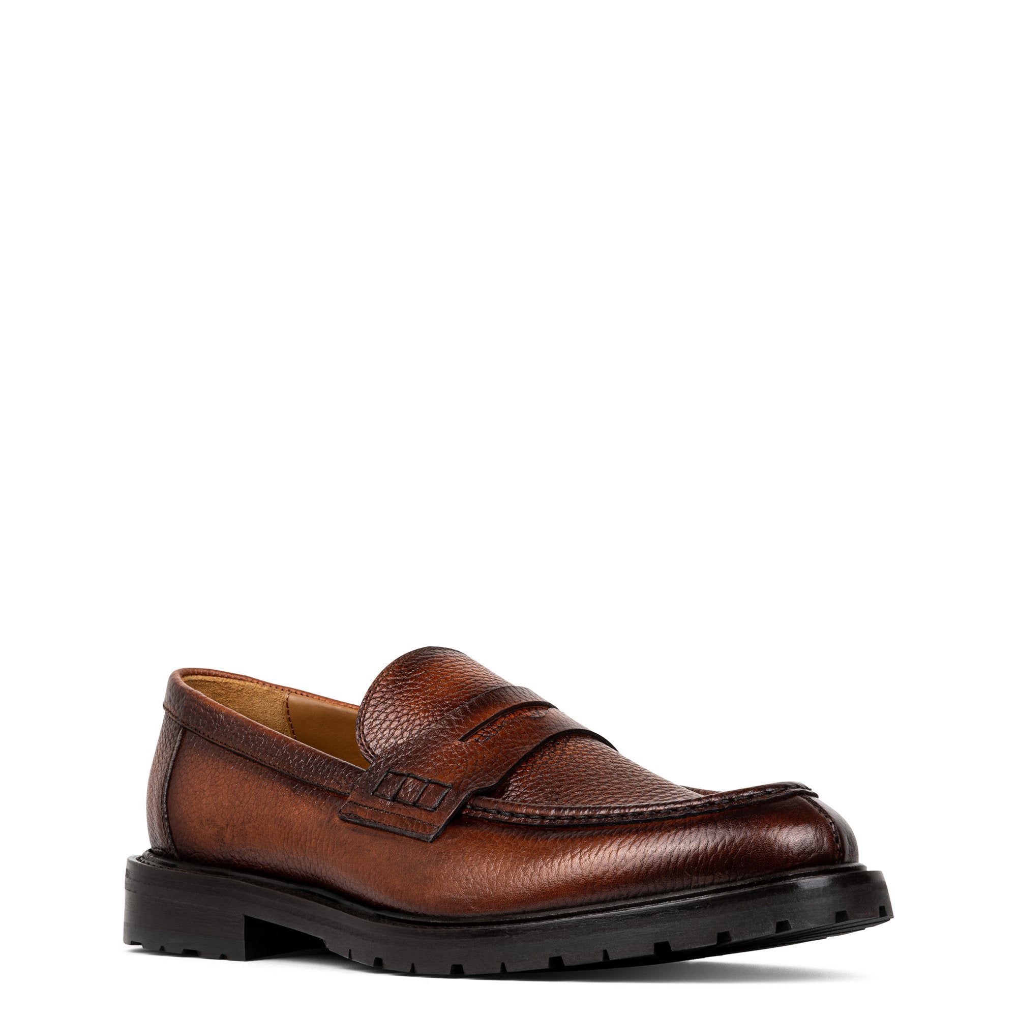 CLYDE | Donald Pliner Men Shoes Cognac