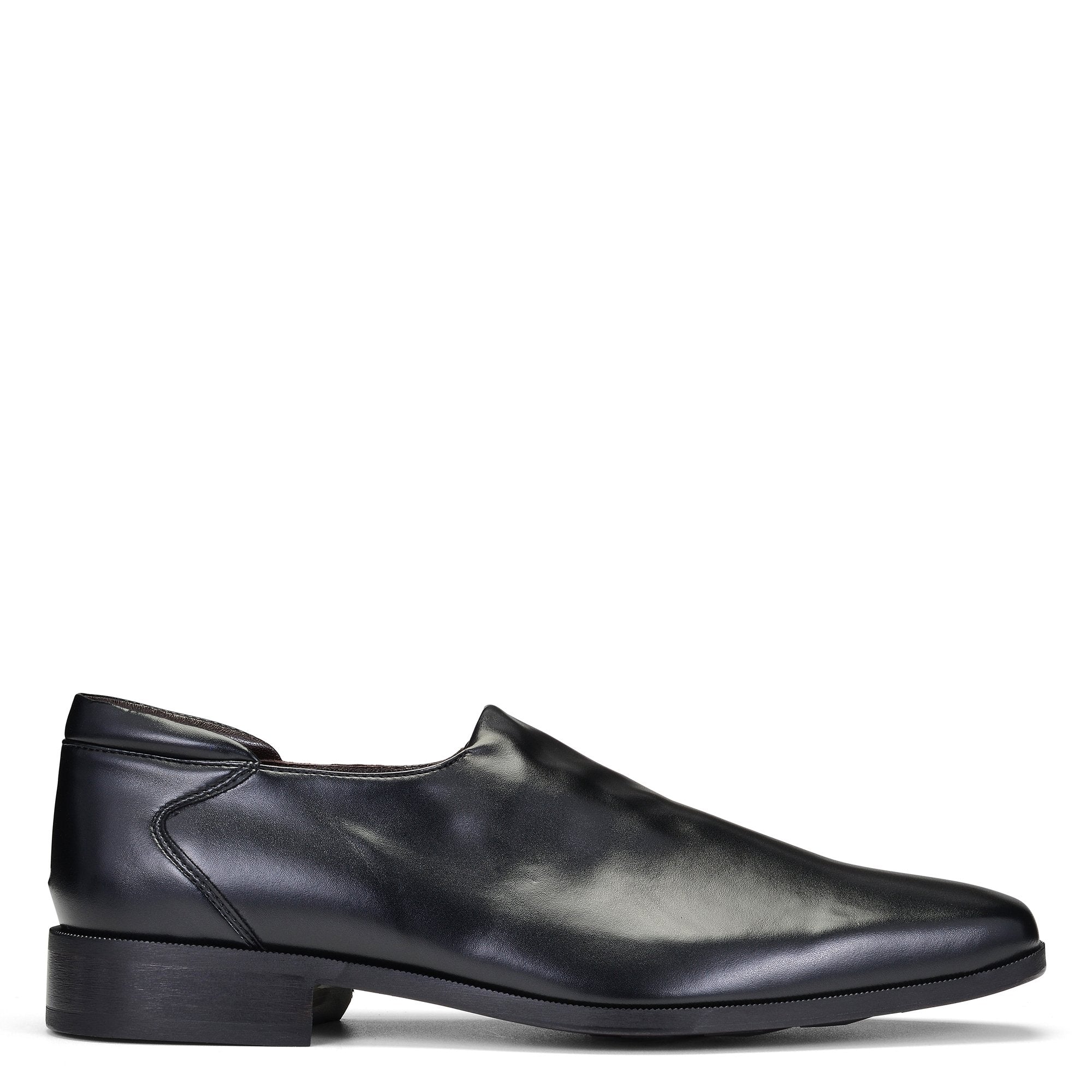 REX | Donald Pliner Men Shoes Black Stretch Nappa