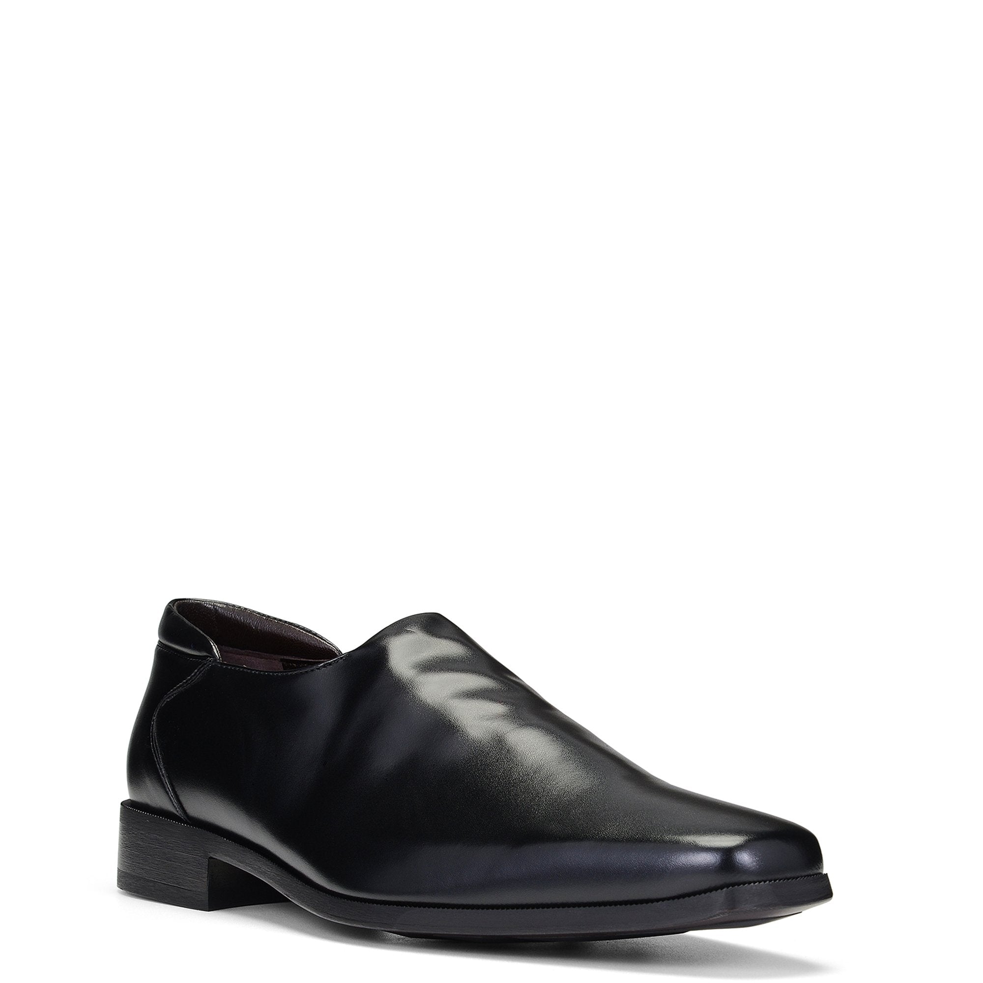 REX | Donald Pliner Men Shoes Black Stretch Nappa