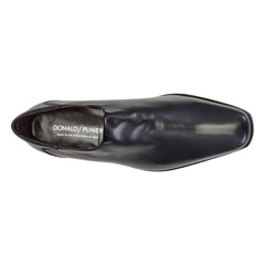 REX | Donald Pliner Men Shoes Black Stretch Nappa
